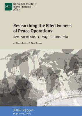 Researching Effectiveness-Peace Operations cover